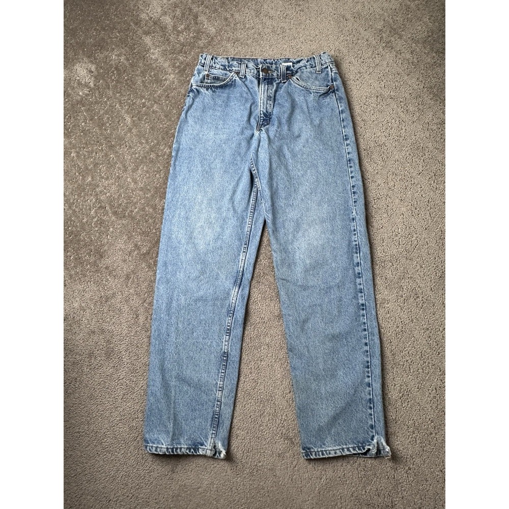 Vintage‎ Mens Jeans LEVIS 550 Orange Tab Straight Leg Relaxed Fit, Size W34 L34 - Picture 4 of 11